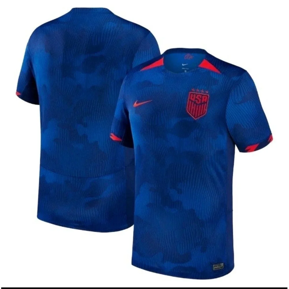 Nike USWNT 2023 Away Jersey Men's Sz Medium DR3971-406 Royal Blue Soccer